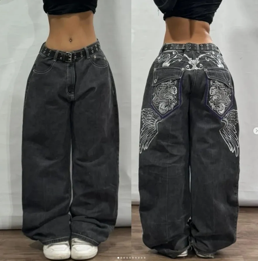 Y2K 裏原 lace up wide buggy denim SK8 平成 Y2K 裏原 lace up wide buggy denim SK8 平成 OG DRAGON BAGGY