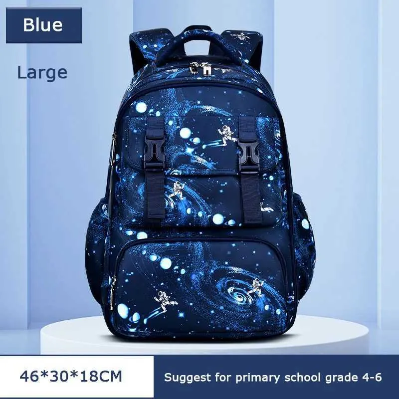 Large Capacity Waterproof School Backpack for Teens Durable Kids