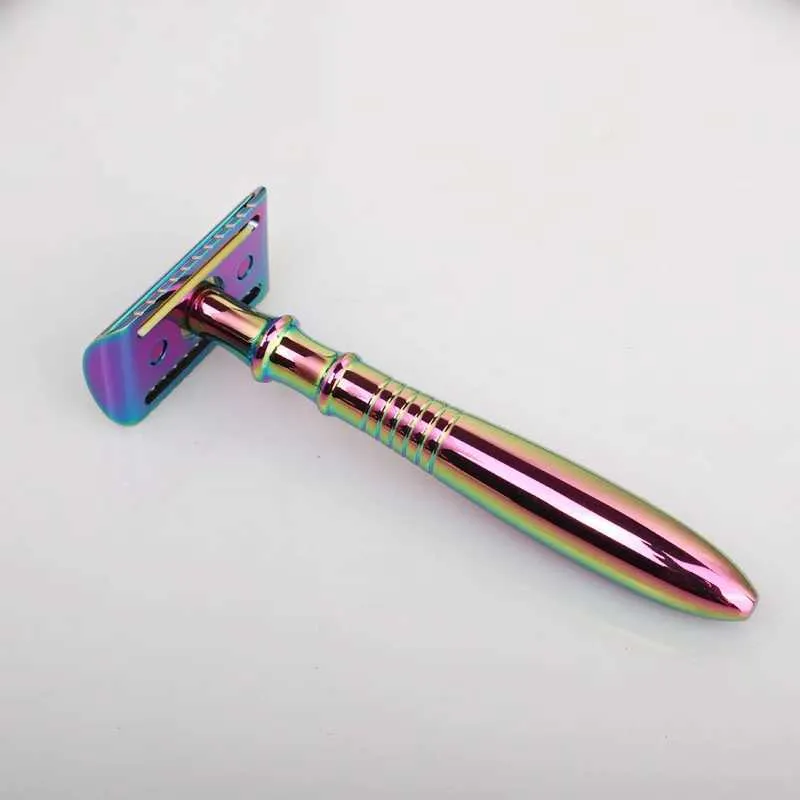 Rainbow Zinc Alloy Safety Razor - Premium Quality, Smooth Shave. Shop ...