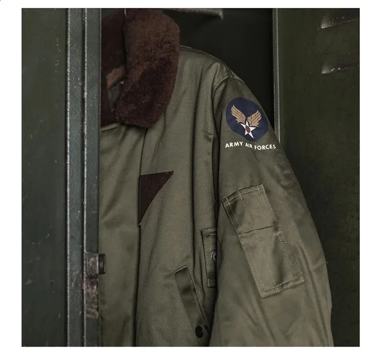 ジャケット・アウター 40s us army air force b15a flight Jacket B 15 Flight Jacket In Original Ww2 Collectible Us Uniforms