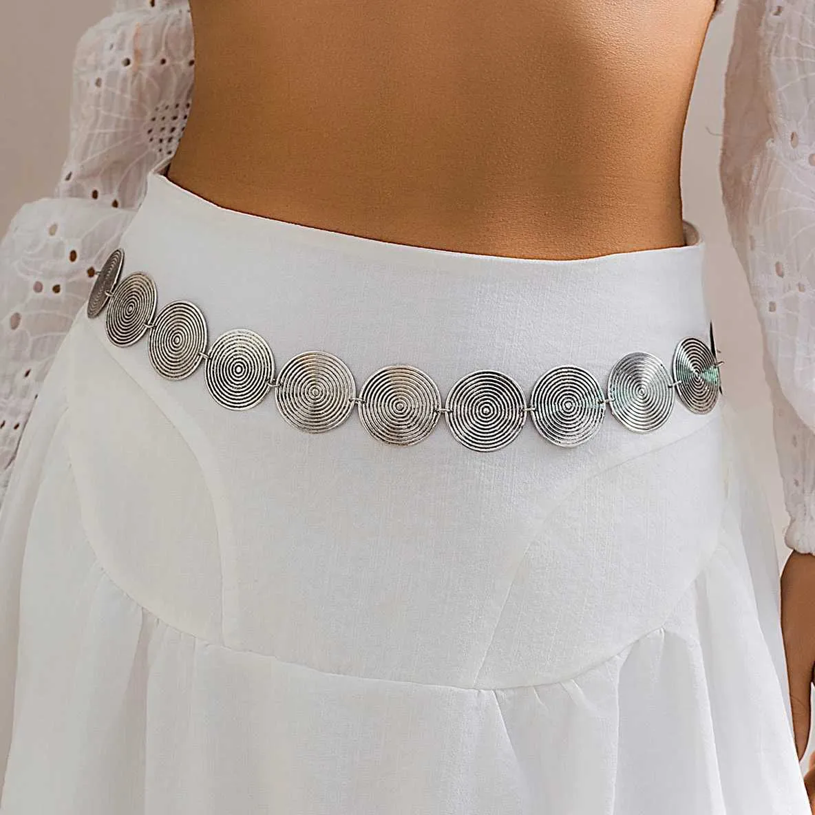 Belly Chains Jewelry: Coin Adorned Belly Waist Chain Jewelry  display picture 1
