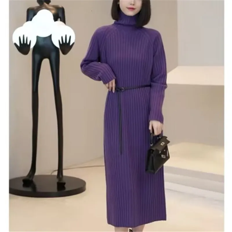 sachin and babi light blue dress ASOS DESIGN High Neck Pleated Long Sleeve Skater Midi Dress With Embroidery  In Navy for Women main image 1