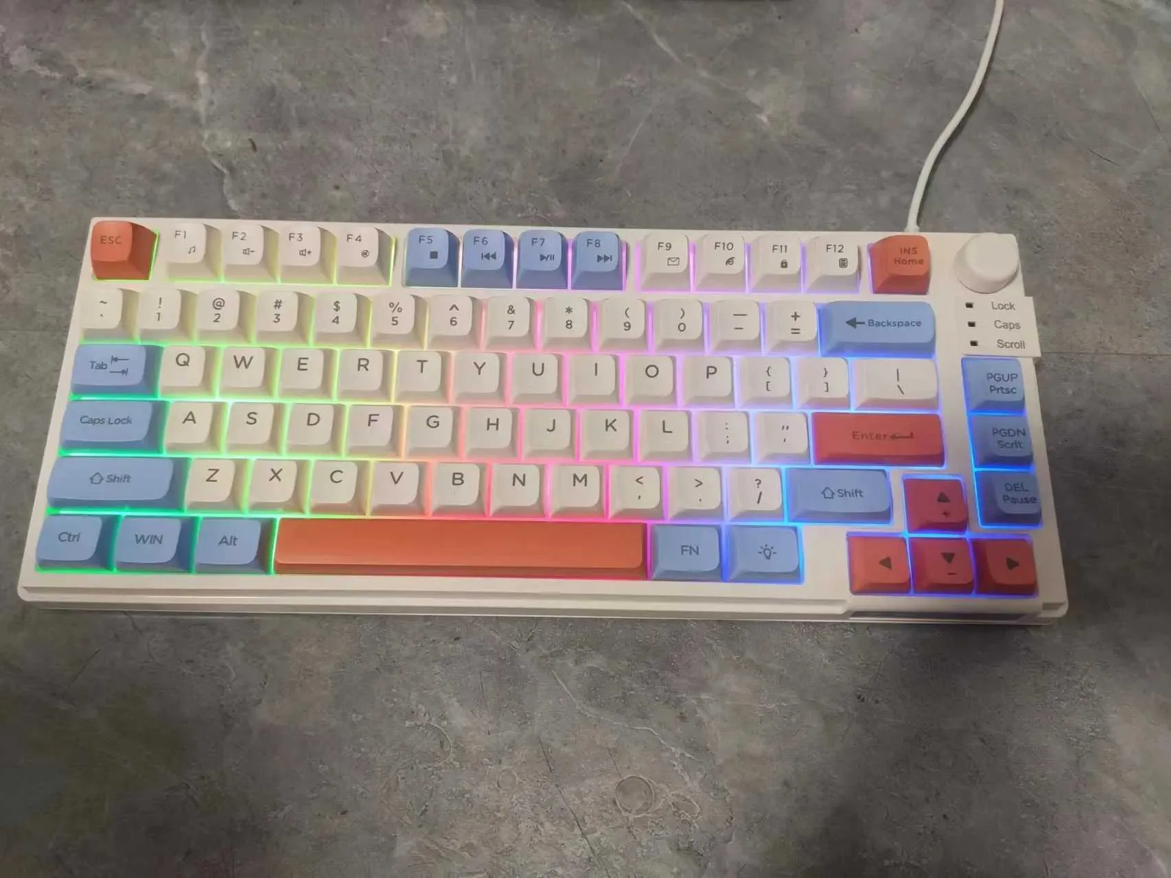 K81 Gaming mechanical keyboard - 81 Key, 80% Layout,...