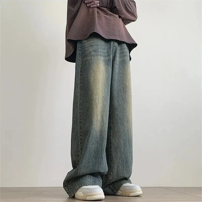 レビュー高評価アイテム特集｜ファッション通販 Wide-Leg Men's Fashion Street High baggy with jeans パンツ
