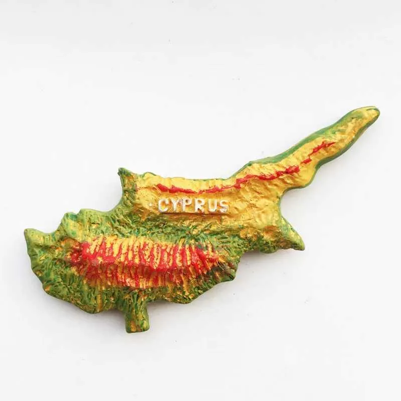 Wedare Cyprus - Magnete Per Frigorifero 3D, Souvenir Da Viaggio