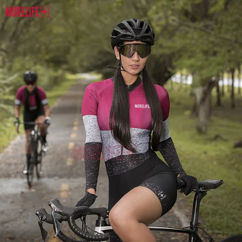 Women's Cycling Jersey & Shorts Set - Reflective, 5D Padded, Moisture-Wicking - Sizes S To 3XL