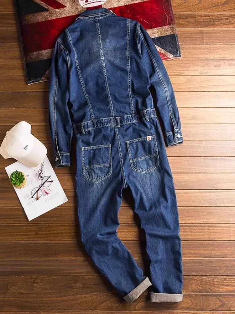 Decjuba Palazzo De Jeans Denim Jacket Wala Jumpsuit D-Luxe Palazzo