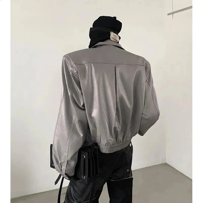 Fairylinks men's casual motorcycle faux leather jacket hot sale