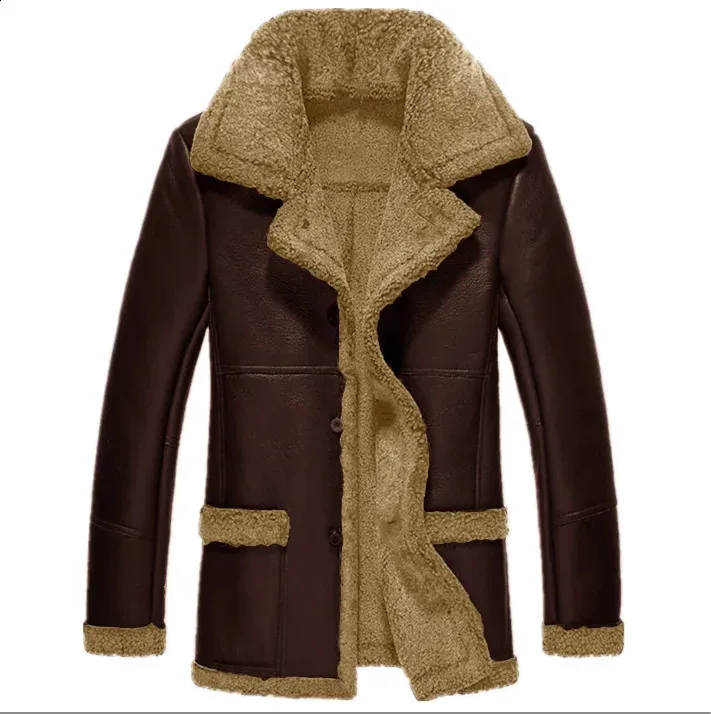 ムートン・ファーコート MOLLIOLLI AHER duffel fur jacket light brown MW5WJK06XBR Amazon.com: Mens Faux Fur Coat Winter Mid Jacket Warm