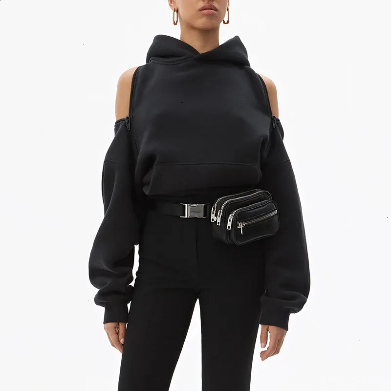 消費税無し comfrt Women's Black CHICEVER hoodie Sleeve Long - Clothing