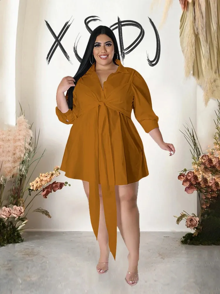 knee length dresses for ladies Tori Long Sleeve Duster/Dress in Cocoa, Multi / 46 (US 8/10) main image 0