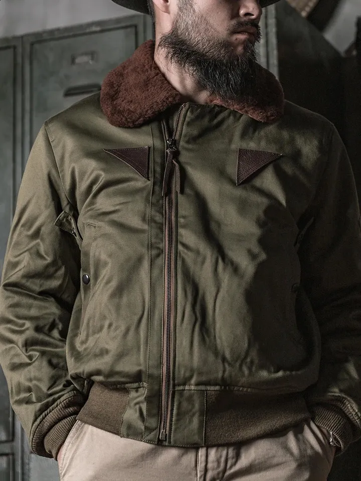 Bronson 1944 US Air Force B15A pilot jacket alpha industries