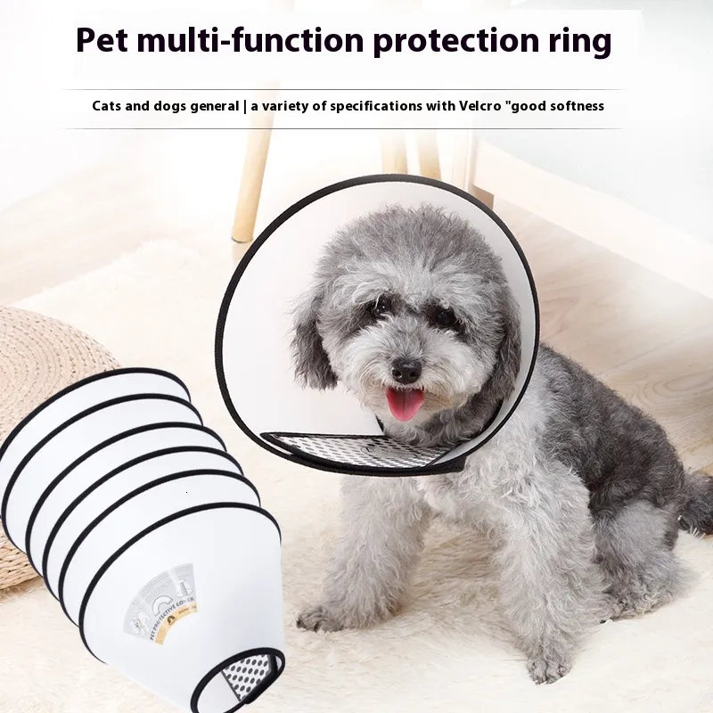 Dog Cones For Small Dogs Adjustable Flower Pet Cone (Small) Soft