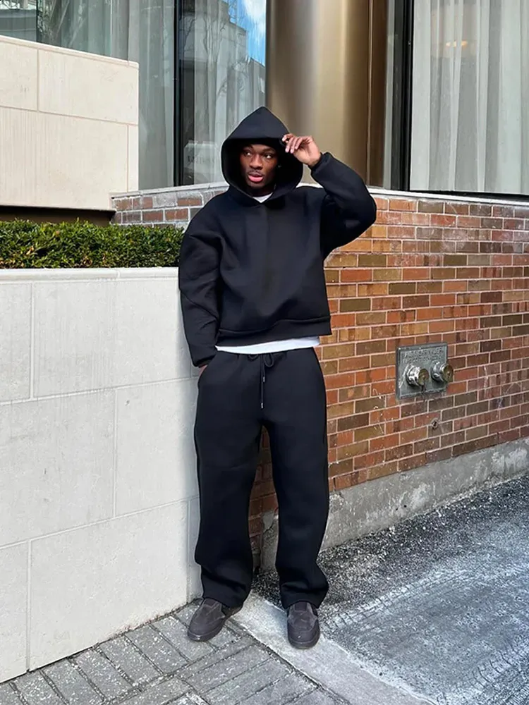DHgate.com:Mens Fall Cotton Hooded Sweatshirt and Sweatpants