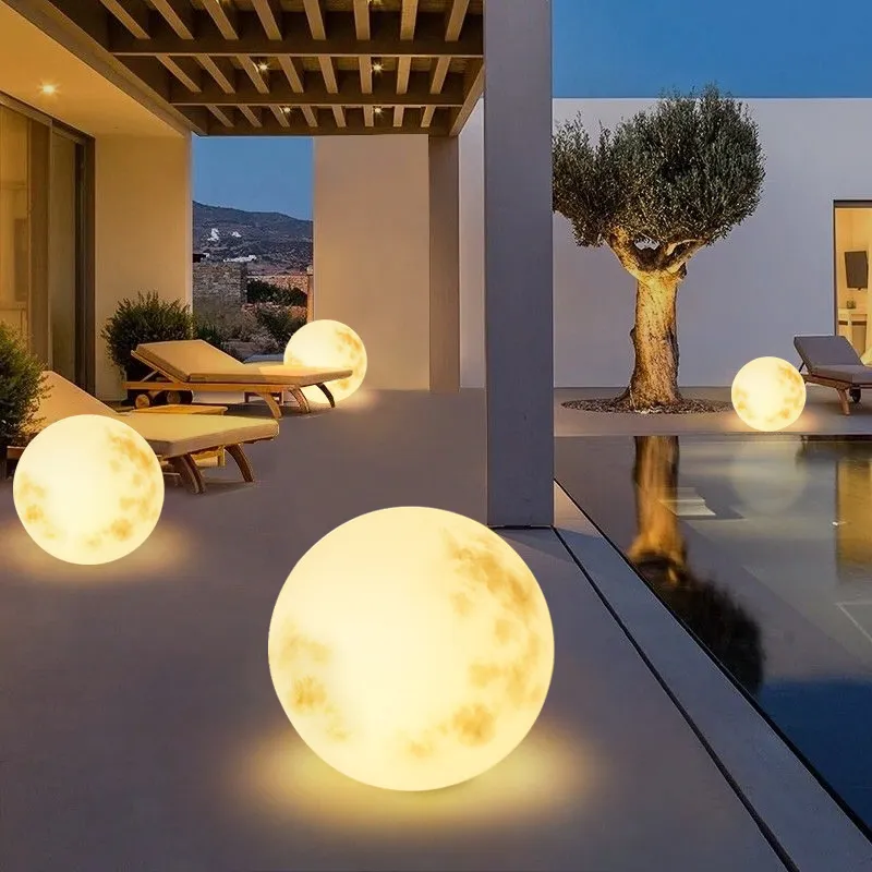 Solar Garden Stake Lights, Moon Sun Star Yard Decorations Outdoor