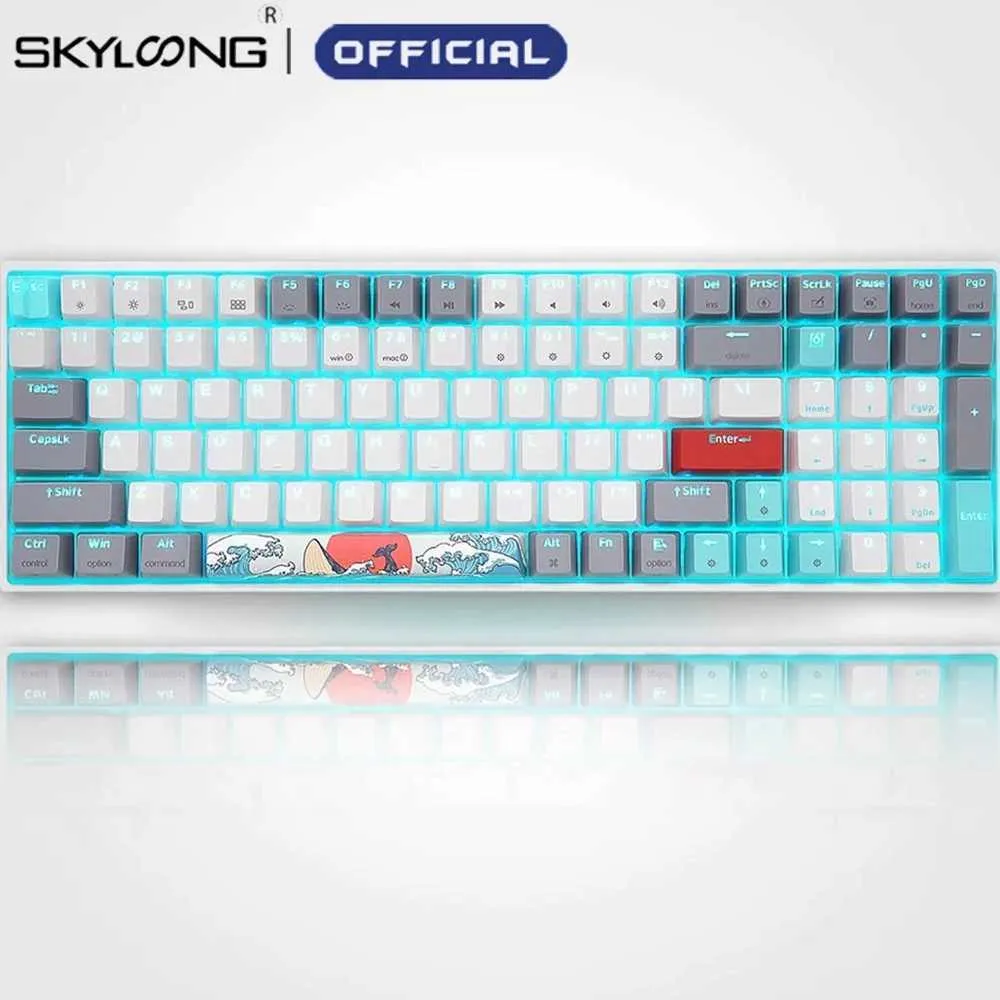 Sk960 Inplay SKYLOONG SK96 Mechanical Keyboard Programmable Bluetooth Hot Swappable ...