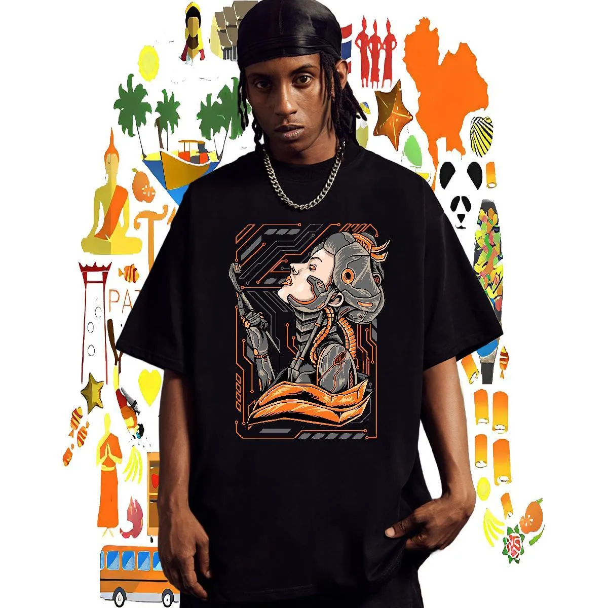 Save Big on Bulk Men's Anime T Shirts Brand Men T Shirts 100% Cotton 230g  Breathable Anime Streetwear Oversized Cool Design Polos 3XL 4XL Best  Deals