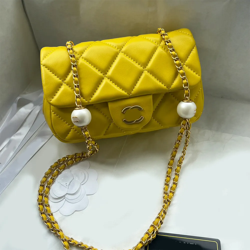 Classic Sheepskin Sling Bag With Pearl Chain Adjuster Buckle Designer Womens Fashion Camera Handbag For Cross Body Travel BB4244 From Designerbag 998 44.35 DHgate.Com