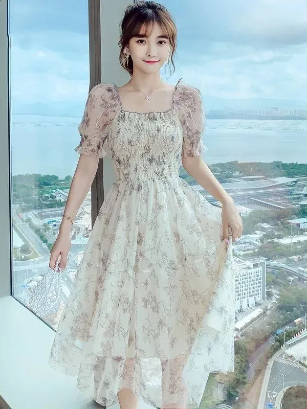 loose slim fit chiffon dress Zoe Chiffon Dress