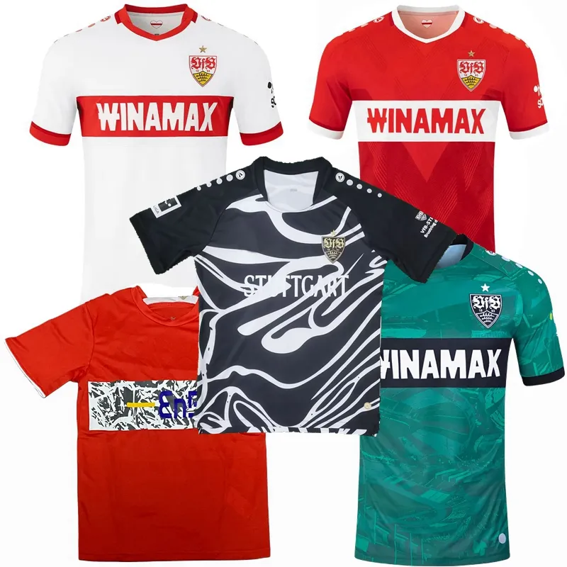 VFB Stuttgart Soccer Jersey 2024 Home Away Third Authentic Football Shirt Polyester Breathable Moisture Wicking Quick Dry VFB Stuttgart Soccer Jersey 2024 Home Away Third Authentic Football Shirt Polyester Breathable Moisture Wicking Quick Dry