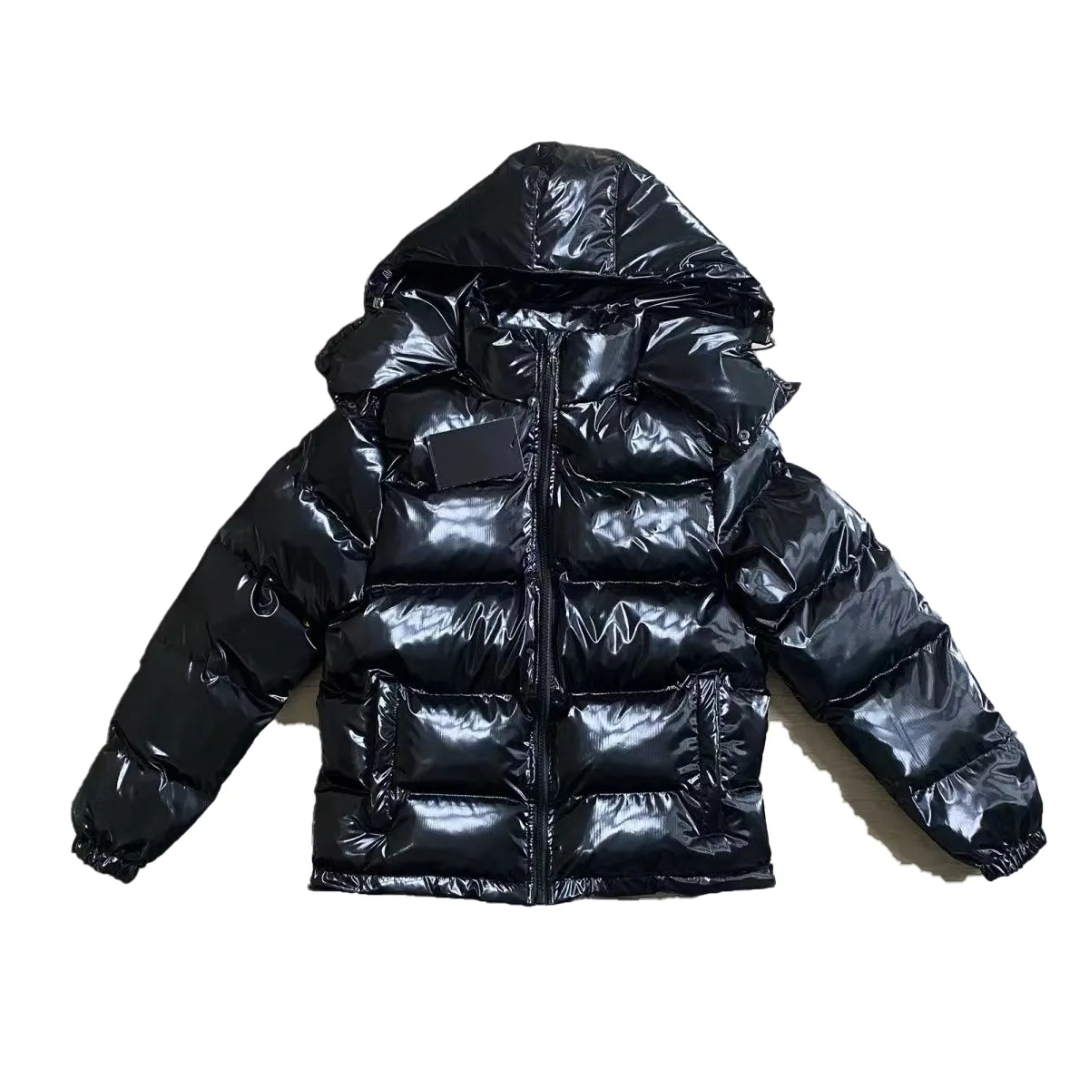 London Street Style Unisex Black Youth Puffer Jacket Warm London Street Style Unisex Black Youth Puffer Jacket Warm