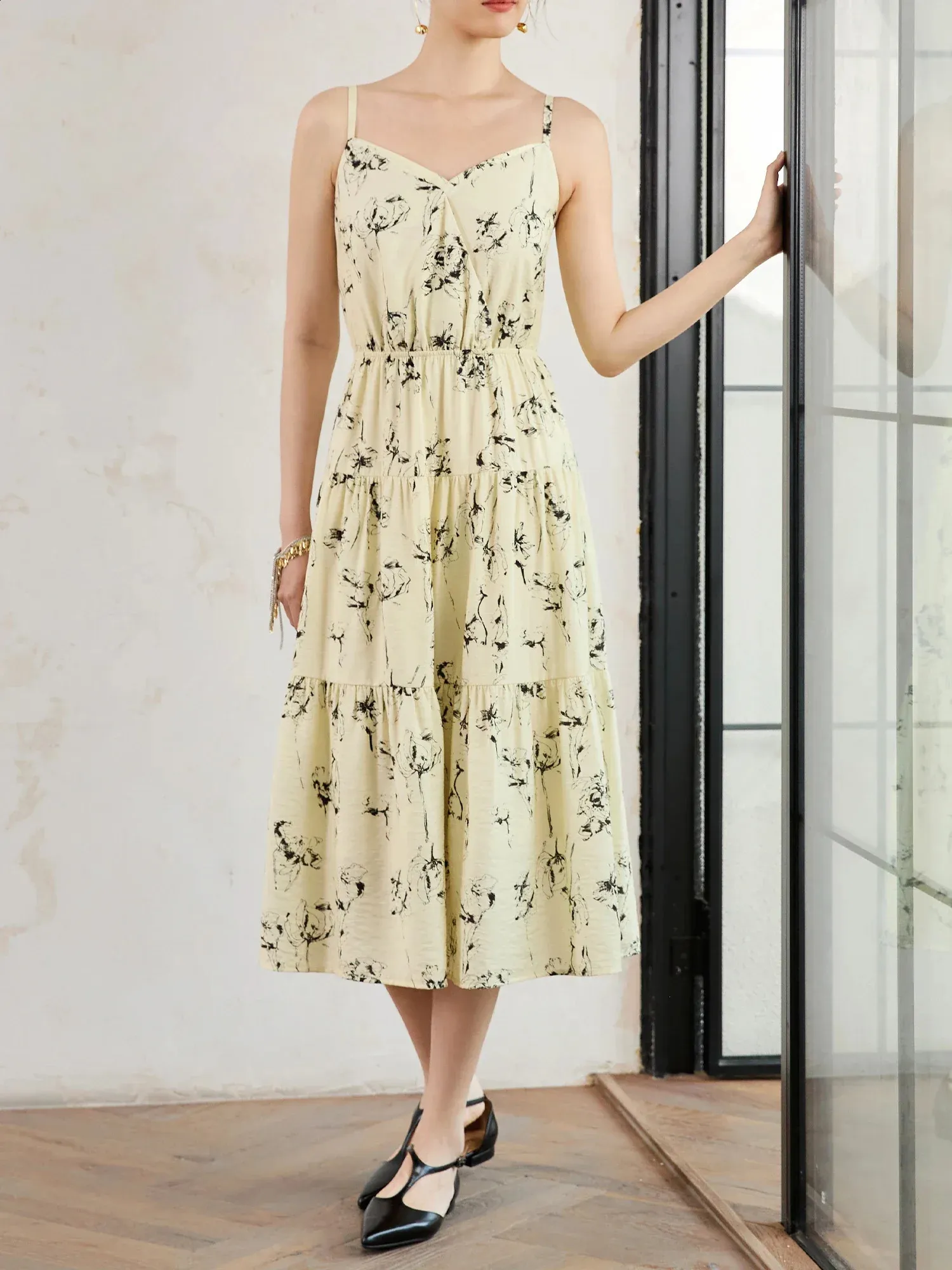 chinese dress ladies NEIWAI Women's Active x NYCB Maxi Dress | Light Gray | Size Xs main image 0
