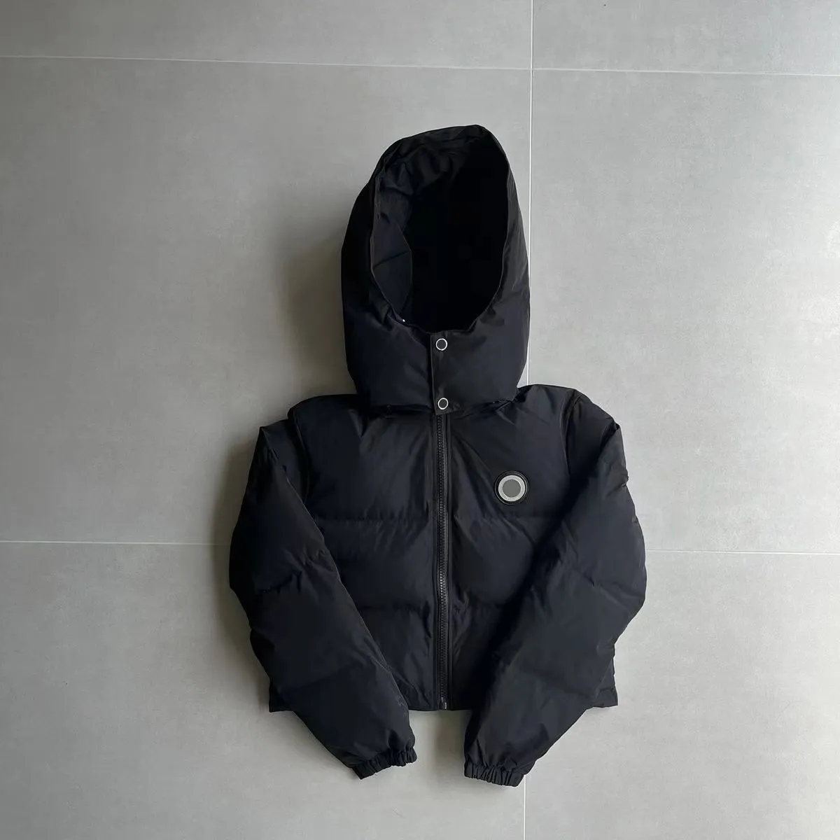 London Street Style Unisex Black Youth Puffer Jacket Warm London Street Style Unisex Black Youth Puffer Jacket Warm