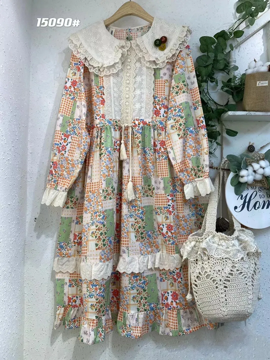 ワンピース ameri DAMASK EMBROIDERY LINEN DRESS 即完売のDAMASK EMBROIDERY LINEN DRESSが緊急再販売決定