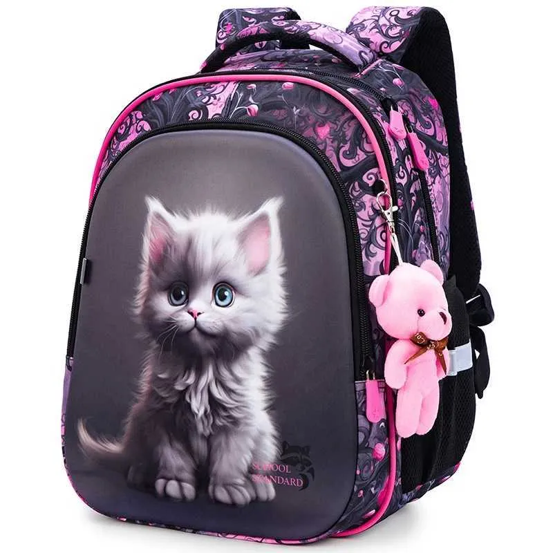 3d cat backpack for kids Chongker Shaped Purse with Adjustable Strap, Realistic Plush Cat Shaped Crossbody Bag and Girls : Toys & Games friendly sleeve Girls Black Cat Print Backpack,