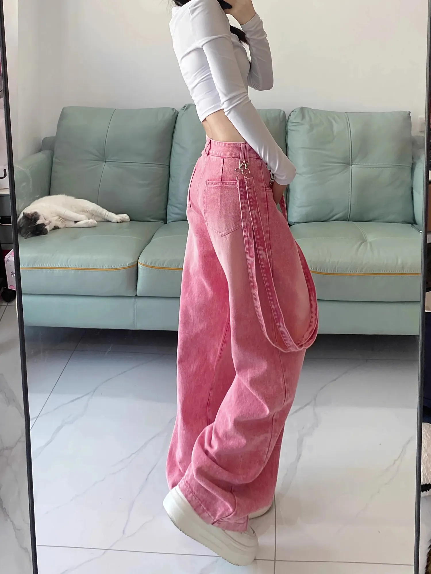 デニム・ジーパン NOT4NERD Side One Tuck Denim Balloon Pants