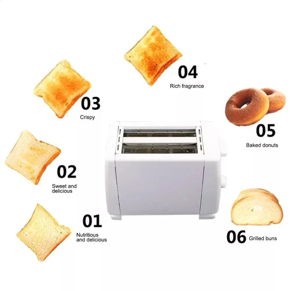 Automatic Toaster Oven: Stainless Steel Bread Maker Sandwich