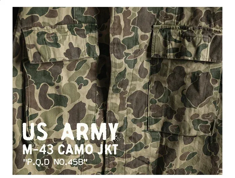 Rugged Camo Work Jacket: Military Type Jacket, Duck Hunter