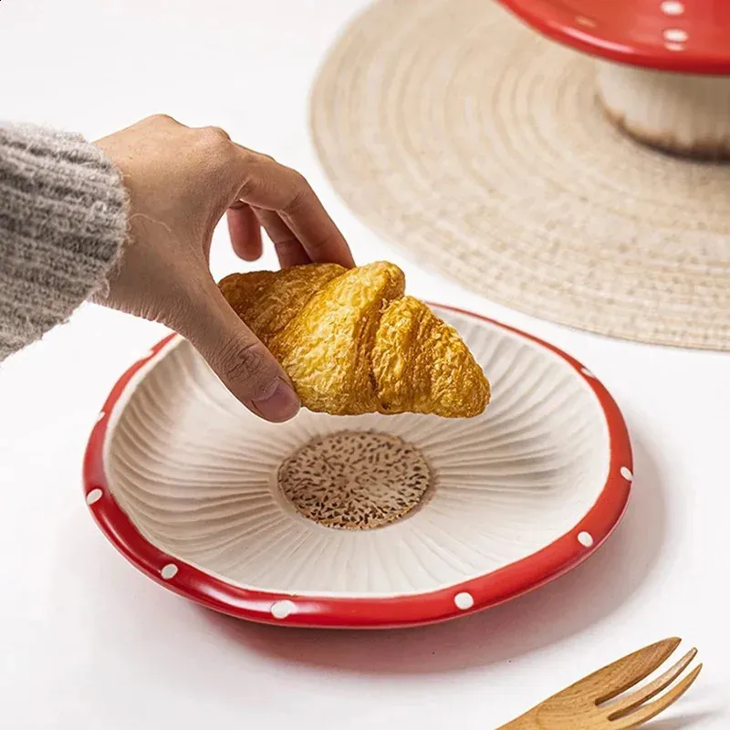 Acheter Tasse à Café En Céramique En Forme De Maison Rouge, Bonhomme En Pain D'épices, Avec Couvercle, Tasse à Thé Pour La Famille Et Les Amis, Cadeaux De Vacances, Nouvelle Collection