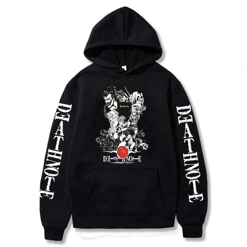 Anime Death Note 2024 New Casual Pullover Hoodie For Students