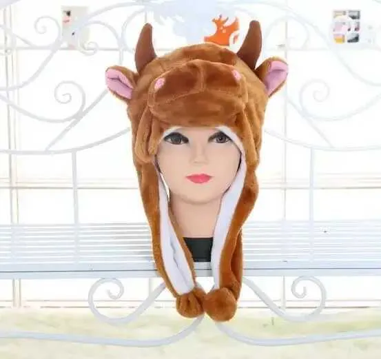 Toyvian Chapeau Animal En Non-Tissé Avec Oreilles – Déguisement Enfant Adulte – Drôle Et Léger