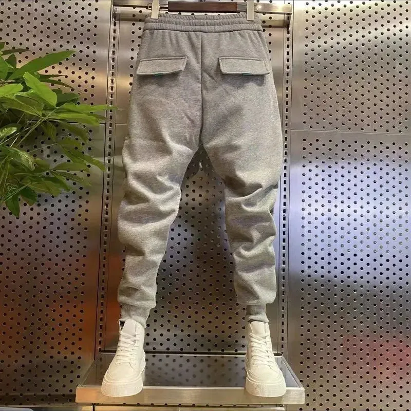 Slim Harem Sweatpants For Men Korean Style Jogger Smart Jogger Trousers For Casual Y2K Harajuku Summer Fashion 240911 From Leonorastore 21.73 DHgate.Com
