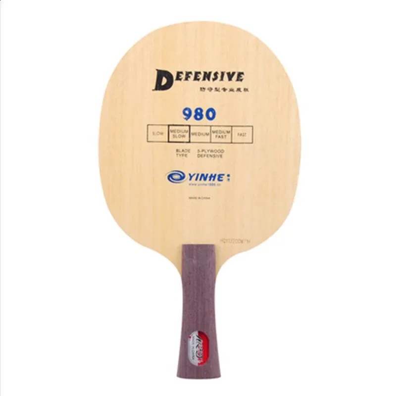 Galaxy Yinhe 980 Defensive Table Tennis Blade - Chop & Control Ping ...