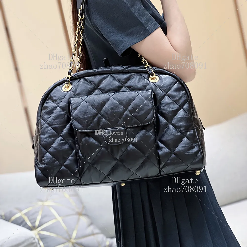 Bolso De Mano De Piel Auténtica De Alta Calidad Para Mujer, Bolsa De