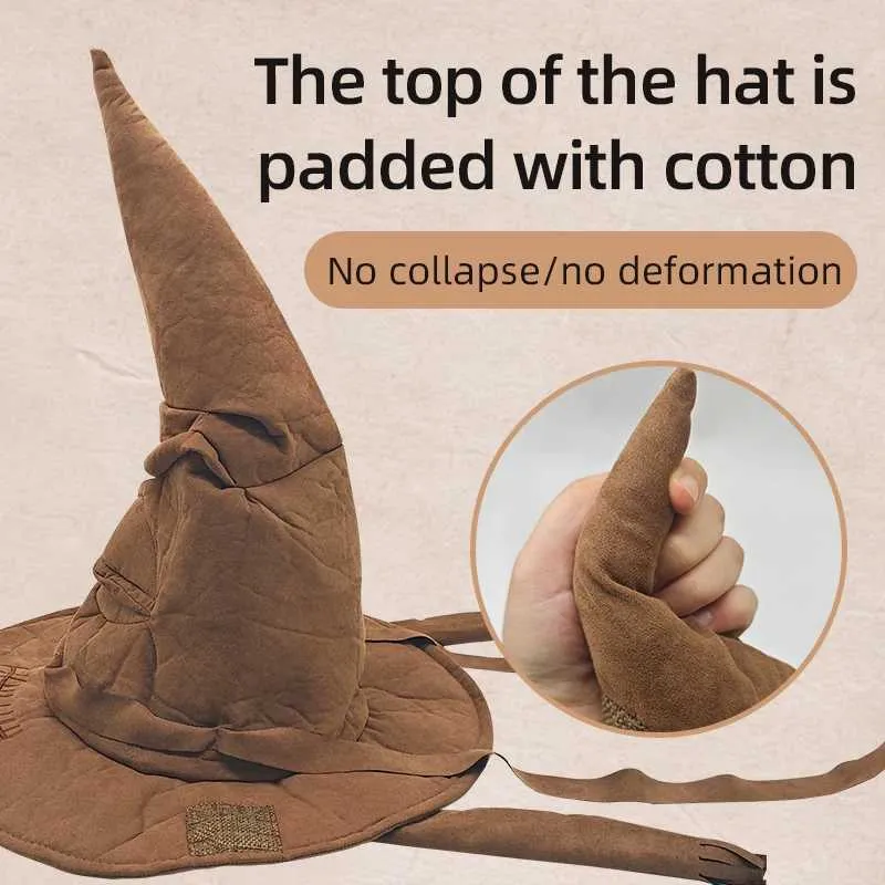 1 Pièce Chapeau De Sorcière Enfant , Étoile Halloween Costume Cosplay Pliable Cour Decoration Pour Enfants Deguisement De Festival 37x35cm 98340147 1 Pièce Chapeau De Sorcière Enfant , Étoile Halloween Costume Cosplay Pliable Cour Decoration Pour Enfants Deguisement De Festival 37x35cm 98340147