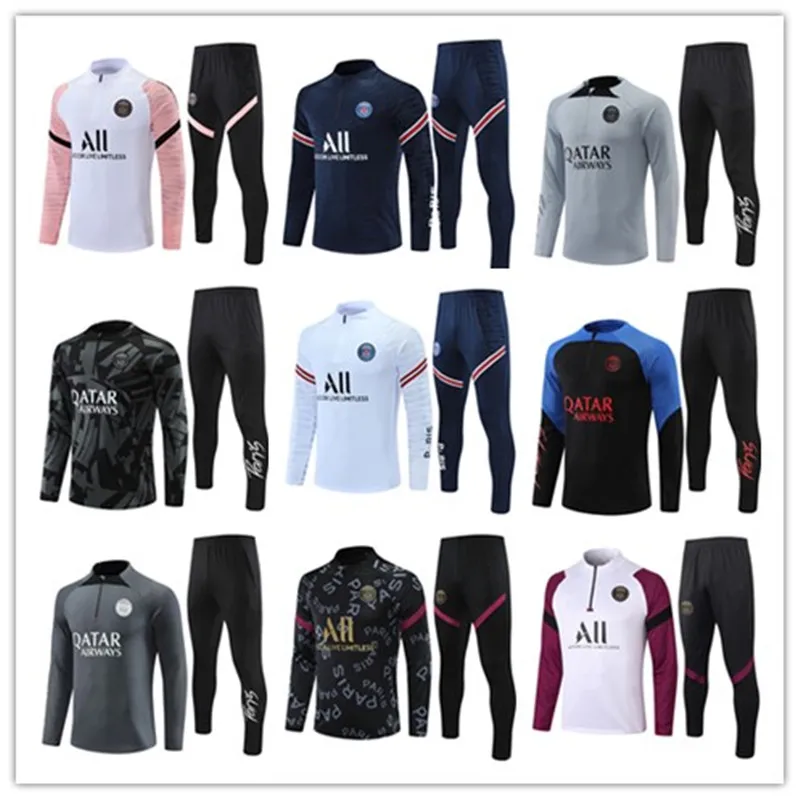DHgate 23 24 men and kids tracksuit training MBAPPE survetement chandal kit NEYMAR JR KIMPEMBE FABIAN MARQUINHOS R SANCHES VERRATTI MUANI M ASENSIO Skriniar Ugarte Sports Outdoors