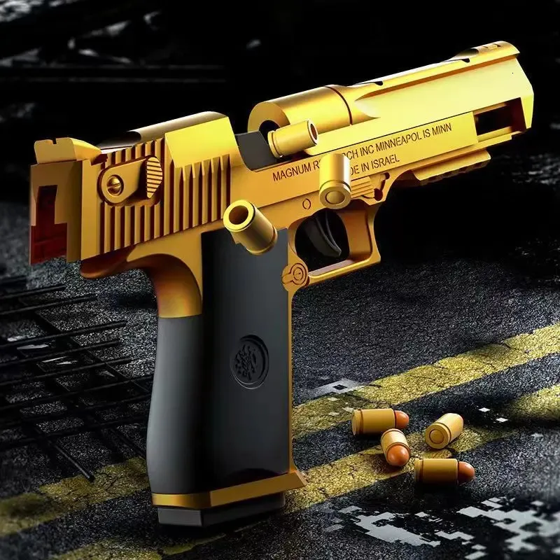 Desert Eagle Toy Gun: Shell Ejection & Firing Types