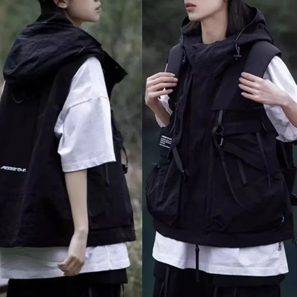 Y2K Men's Hooded running vest - Summer Thin American