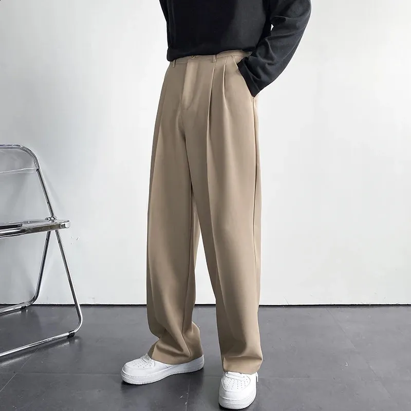 Men's Oversized Wide Leg mens suits Pants with High