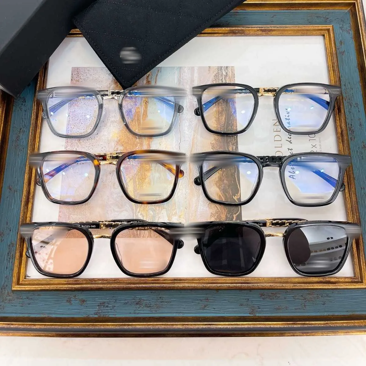 Save Big on Bulk Ch Fashion Glasses Classic Black Frame Glasses: Stylish  Eyeglasses For Women With Slimming Effect Anti Blue Light Protection  Best