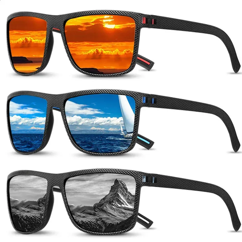 3 Pack Polarized Mens Sunglasses, Lightweight PC... From  display picture 2