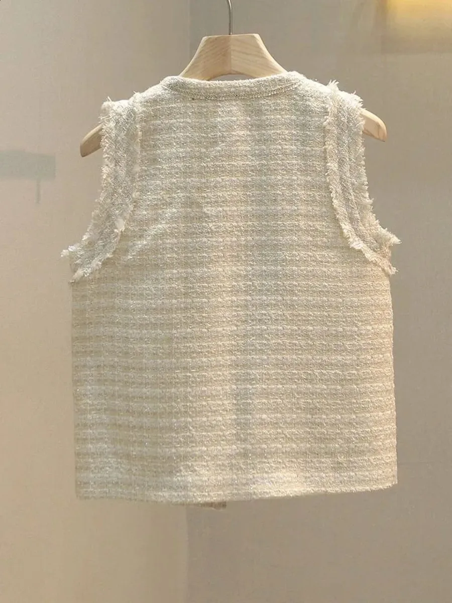 トップス ameri vintage GLITTER TWEED VEST 限定価格／2023AW✨️】AMERI GLITTER TWEED VEST
