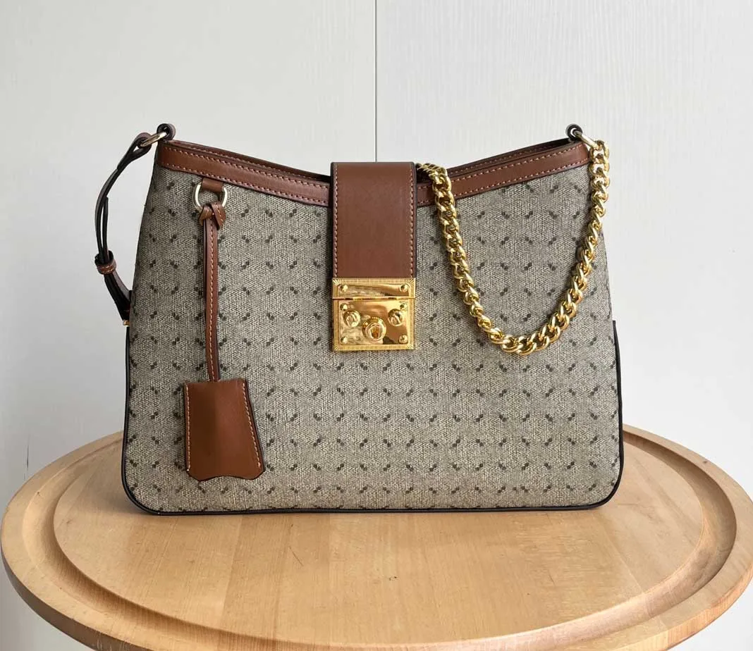 Ophidia designer womens shoulder bag luxury Padlock Shopping handbags Top quality leather fashion G chain crossbody lady classic letter mark makeup
