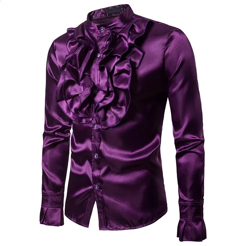 deep red dress shirt Leeward No Tuck Dress Shirt main image 1