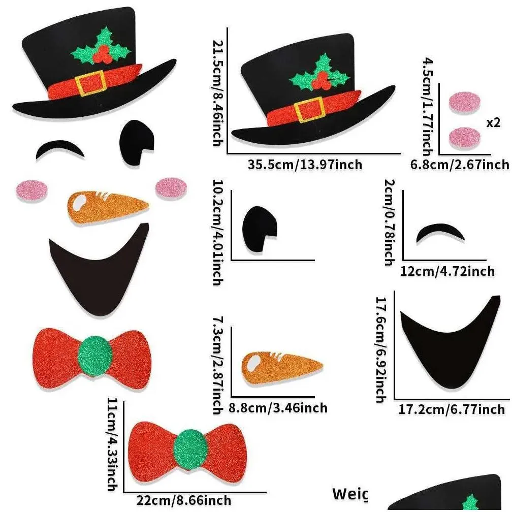 dhgate-com-felt-christmas-door-stickers-elk-tree-snowman-cartoon-window-home-decor-home-garden