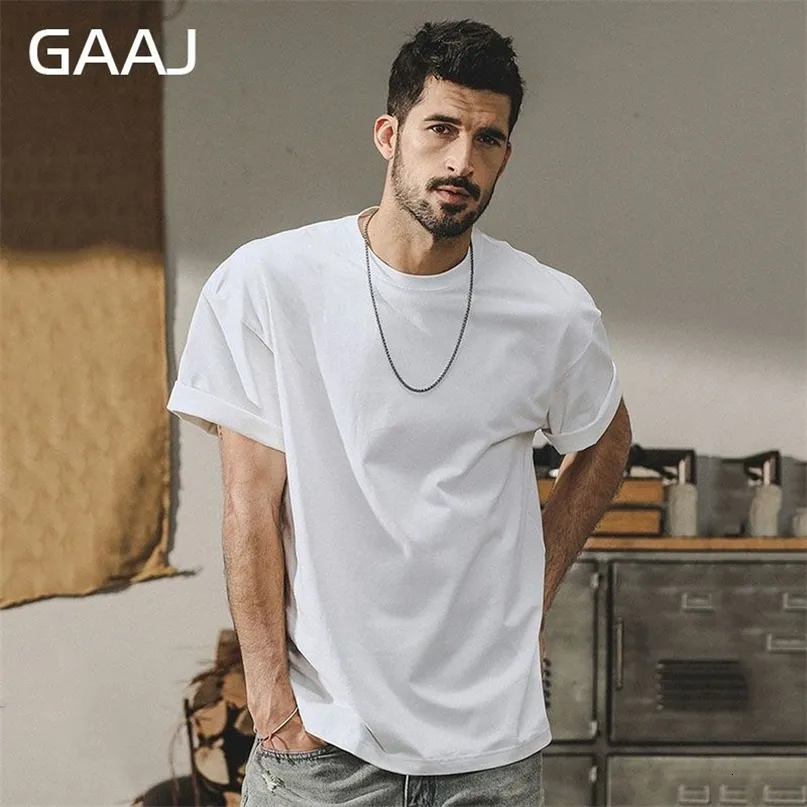 Wholesale 100 Cotton Heavyweight T Shirt Plain Solid Oversized Tee